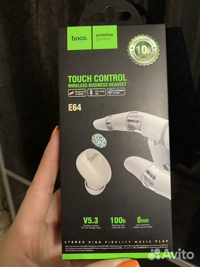 Ухо, гарнитура Hoco