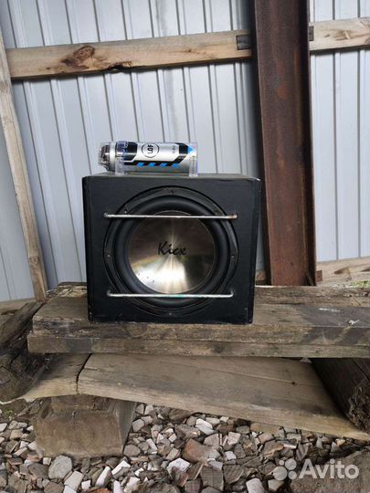 Сабвуфер Кicx с конденсатором