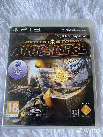 Игра Ps3 Motor storm Apocalypse