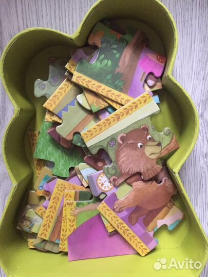 Пазлы Djeco, б/у пару раз