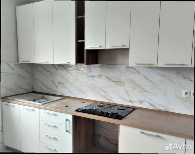 Кухонный гарнитур белый модульный новый