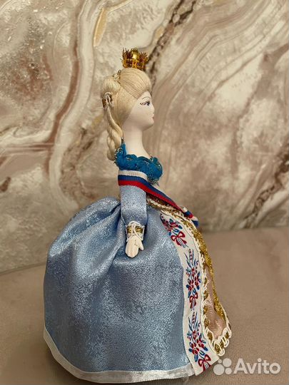 Кукла шкатулка Екатерина