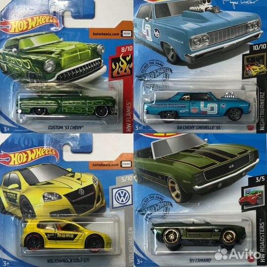 Hot wheels машинки (часть 4)