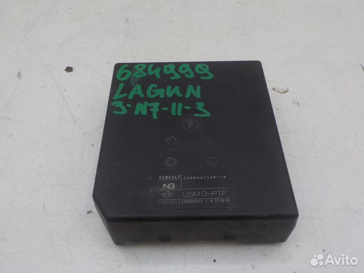 Блок предохранителей (салон) Renault Laguna III 20