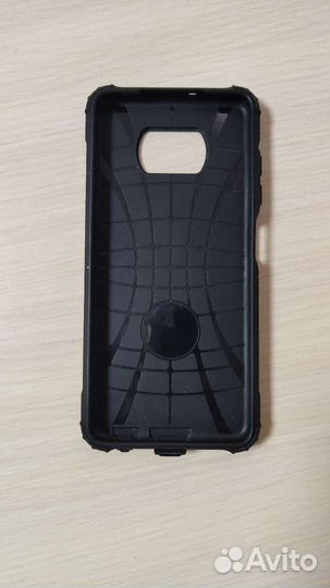 Чехол бампер для Poco x3 pro черный противоударный