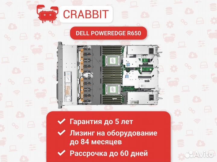 Сервер Dell PowerEdge R650