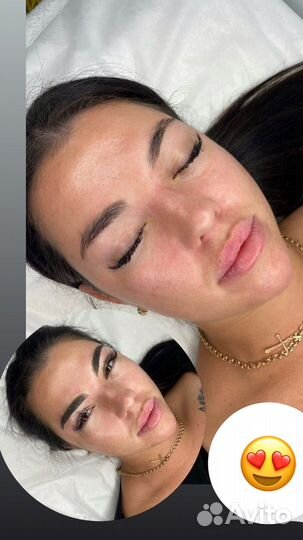 Перманентный макияж бровей