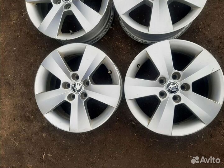 Диски R15 5на100 Шкода оригинальные