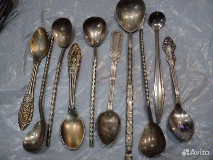 Ложки вилки СССР б-у