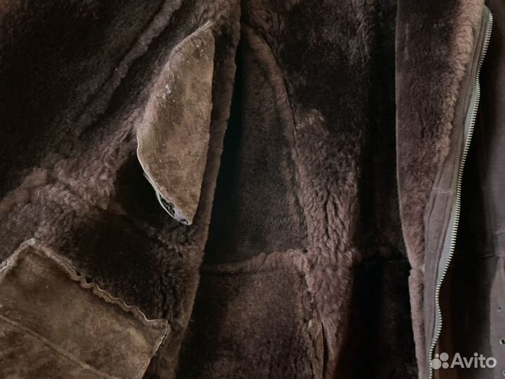 Дубленка натуральная мужская 50 52
