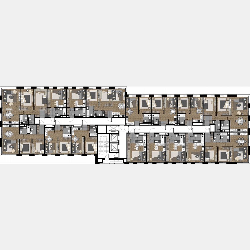 3-к. апартаменты, 65 м², 1/23 эт.
