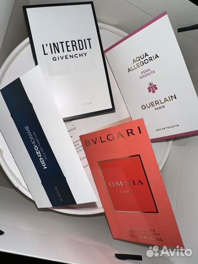 Guerlain Givenchy Bulgari парфюмерия