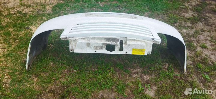 Передний бампер на priora 1