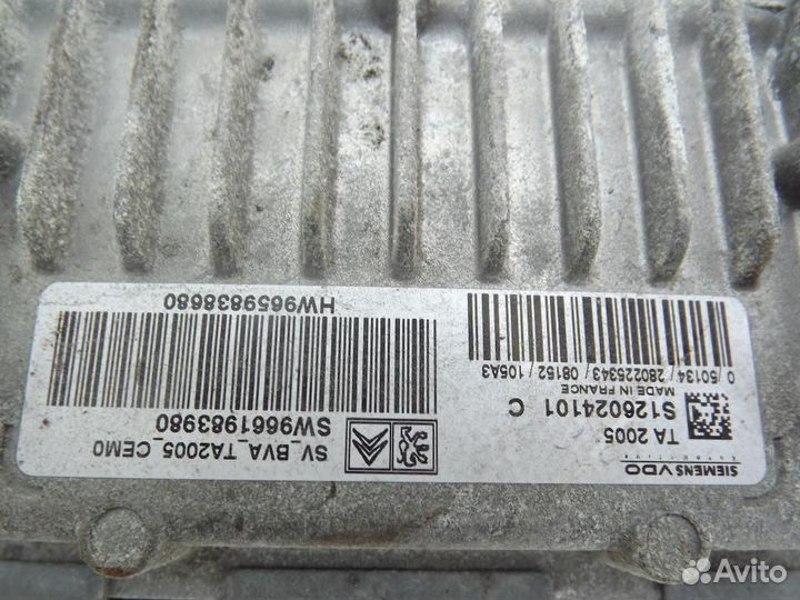 Блок управления АКПП Пежо 308