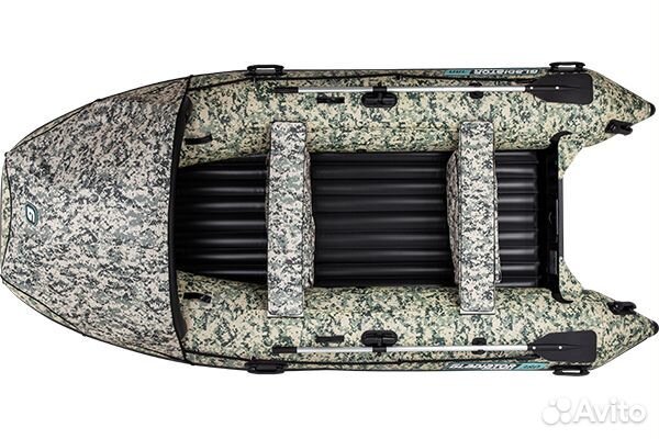 Лодка Gladiator E380PRO camo в кредит