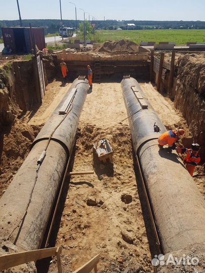 Монтаж наружных инженерных сетей