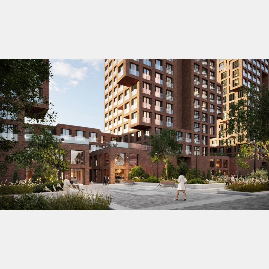 3-к. квартира, 91,4 м², 6/15 эт.