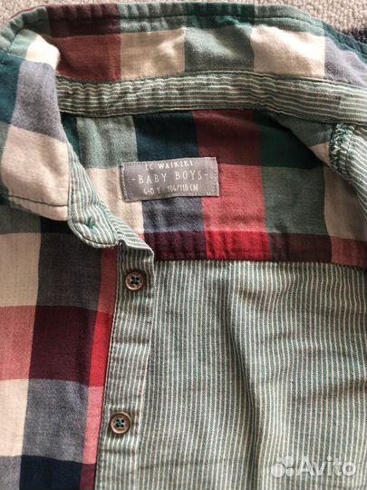 Рубашка 104-110 waikiki