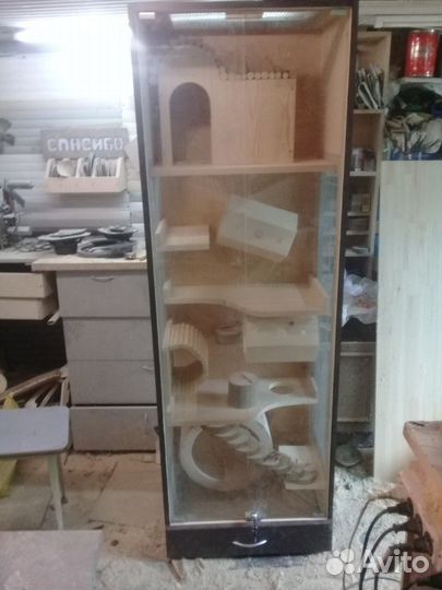 Витрины для шиншилл