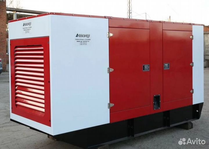 Дизельная электростанция 200 кВт в кожухе