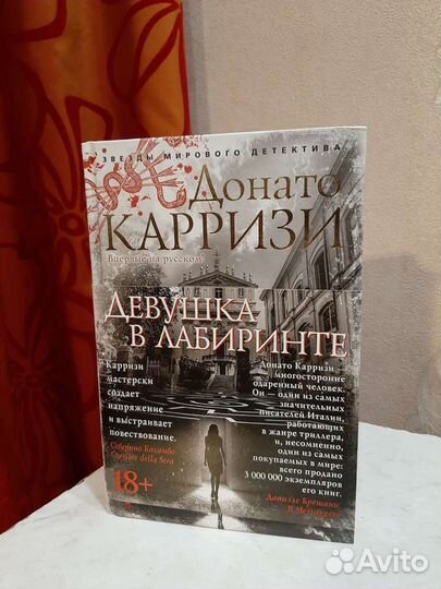 Книга Донато Карризи Девушка в лабиринте