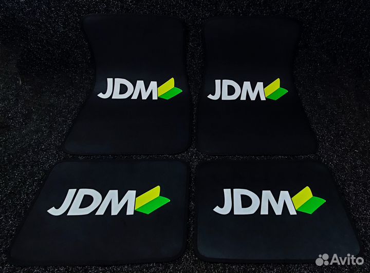 Универсальные коврики в салон JDM (4шт)