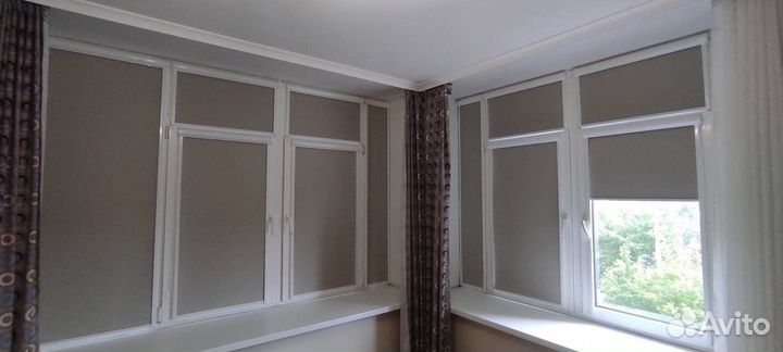 Жалюзи и рулонные шторы на окна