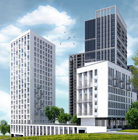 2-к. квартира, 50,1 м², 18/20 эт.