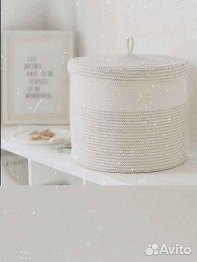 Корзины из натурального джута