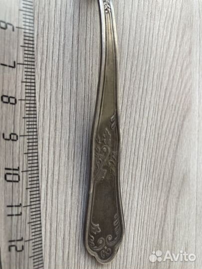 Чайная ложка серебро СССР