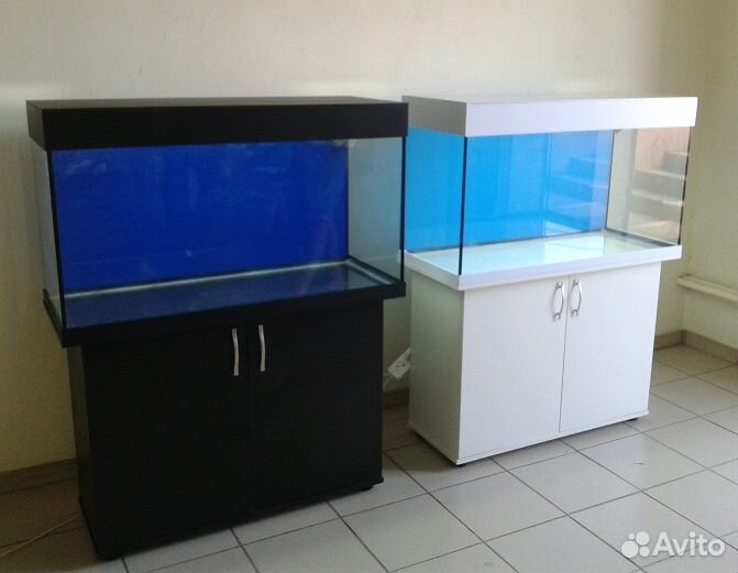 Аквариум 200 Белый AguaStudio свет биофильтр тумба