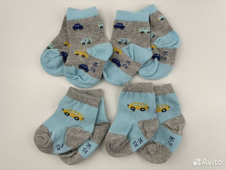 Носки 4 пары Германия 12/14 новые