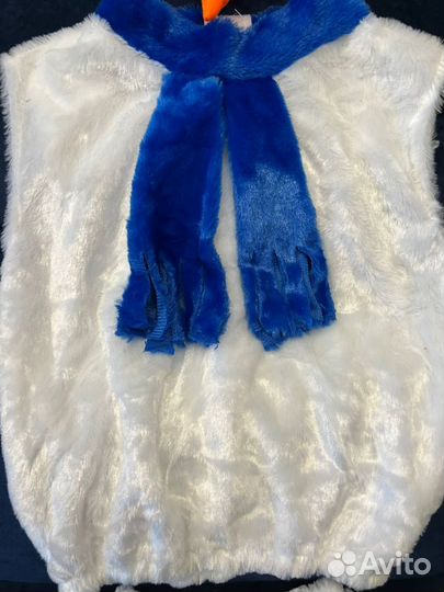 Детский костюм снеговика