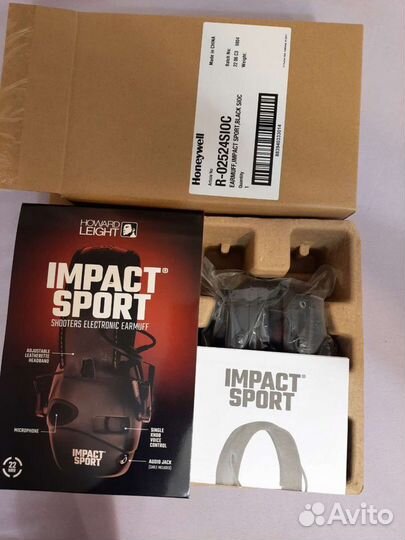 Активные наушники howard leight impact sport