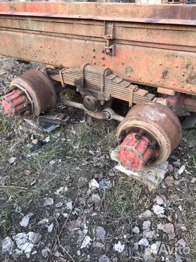 Телега 4 WD. 8 шпилек.Hino 90гв