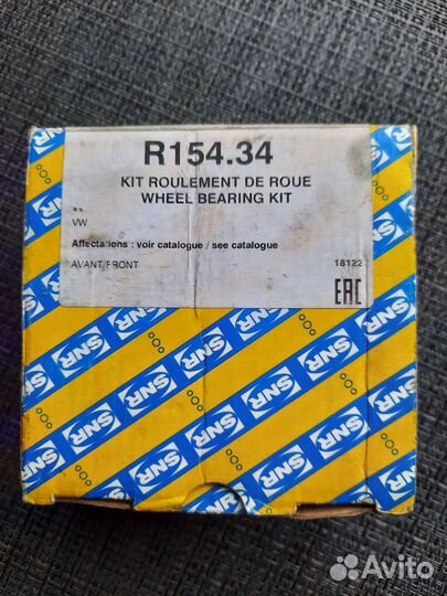 Подшипник volkswagen Golf 91-99год