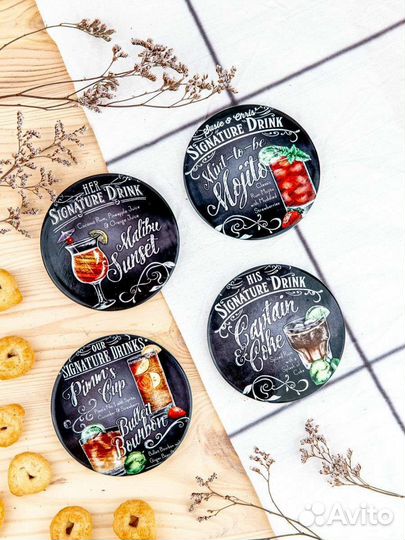 Бокалы для коктейлей