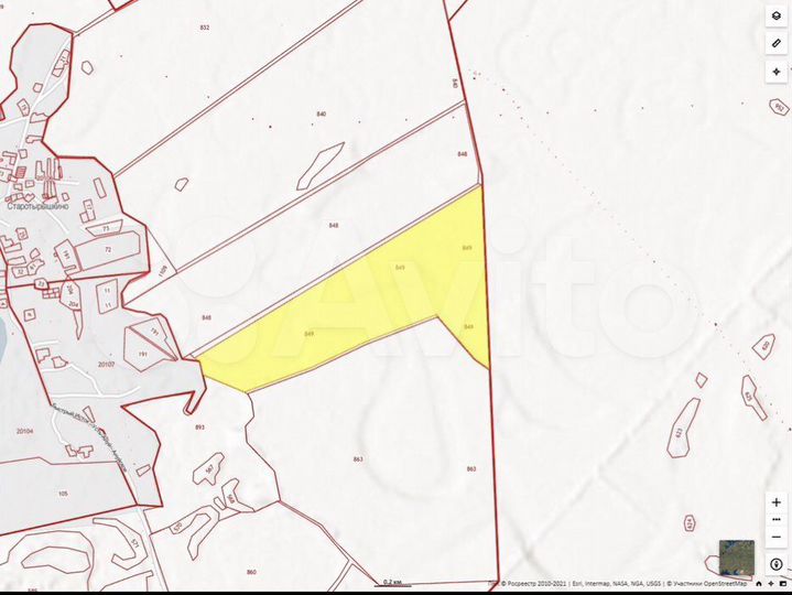 Участок 20 га (СНТ, ДНП)