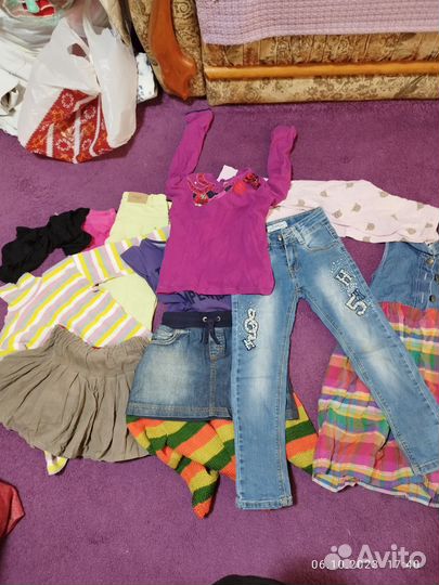 Отдам вещи детские на девочку