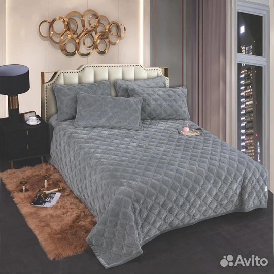 Велюровые покрывала разные цвета