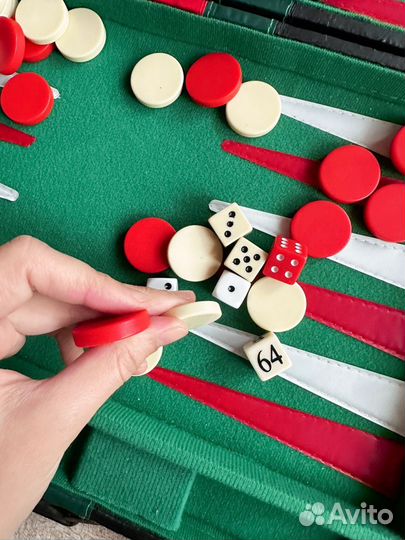 Нарды в мягком кейсе