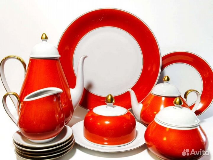 Сервиз чайный гдр Volkstedt