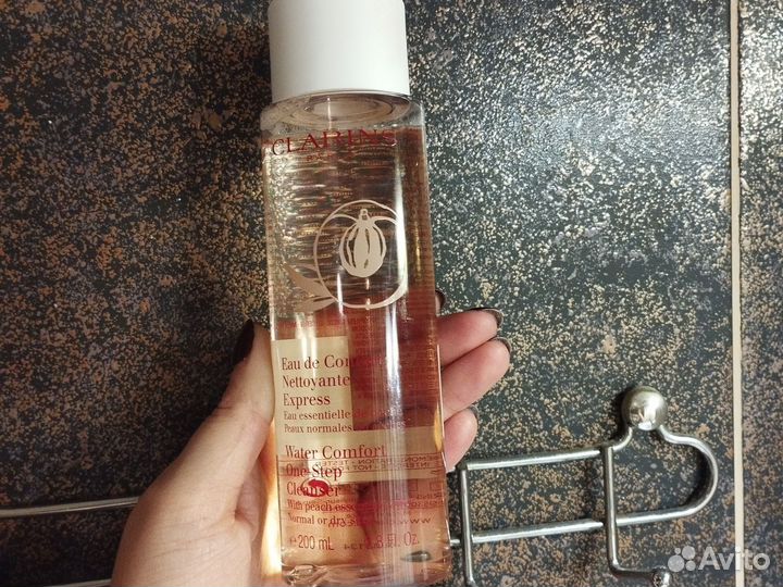 Clarins вода очищающая для нормальной и сухой кожи