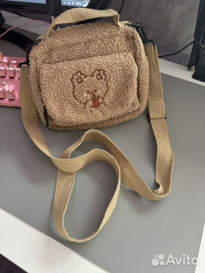 Плюшевая сумка