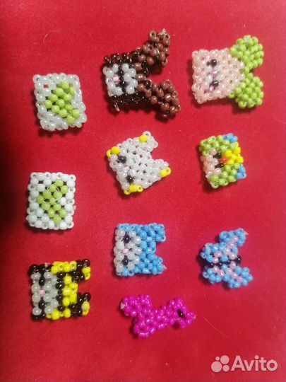 Фигурки из бисера