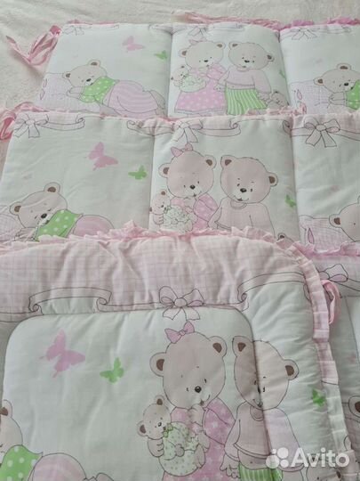 Бортики в детскую кроватку бу