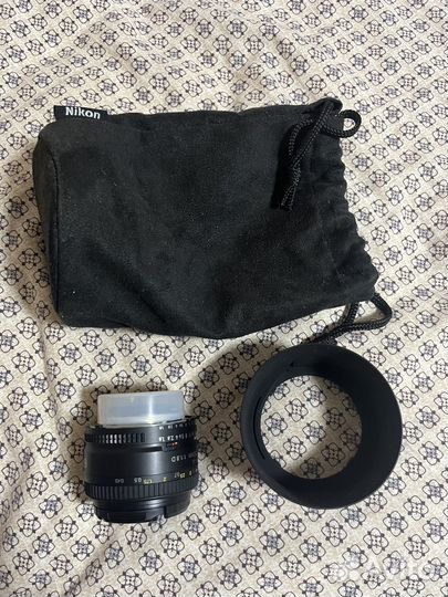 Объектив nikon 50mm AF nikkor 1:1.8D
