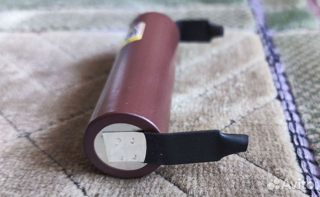 Высокотоковые 18650 аккумуляторы 3000мАч с клемами