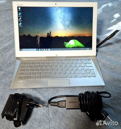 Ультрабук-планшет c 4G Sony vaio Duo 13 SVD1321m2r