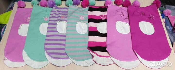 Демисезонная шапка шлем Бизи размер 1